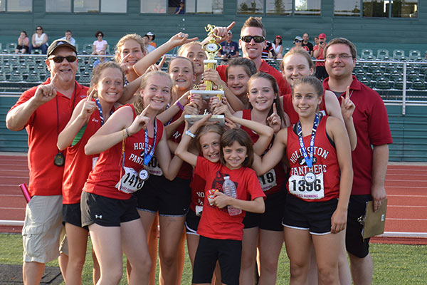 Team Trophy Winners - Mass Track and Field