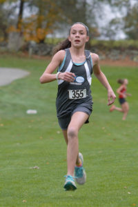 Central MA XC Girls Runner