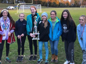 Central MA XC 2018 Girls Trophy Winners