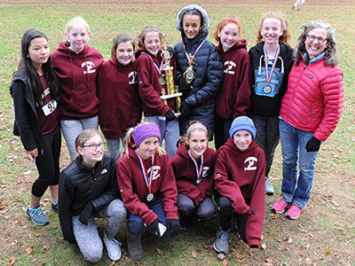 Western MA XC 2018 Girls Trophy Winners